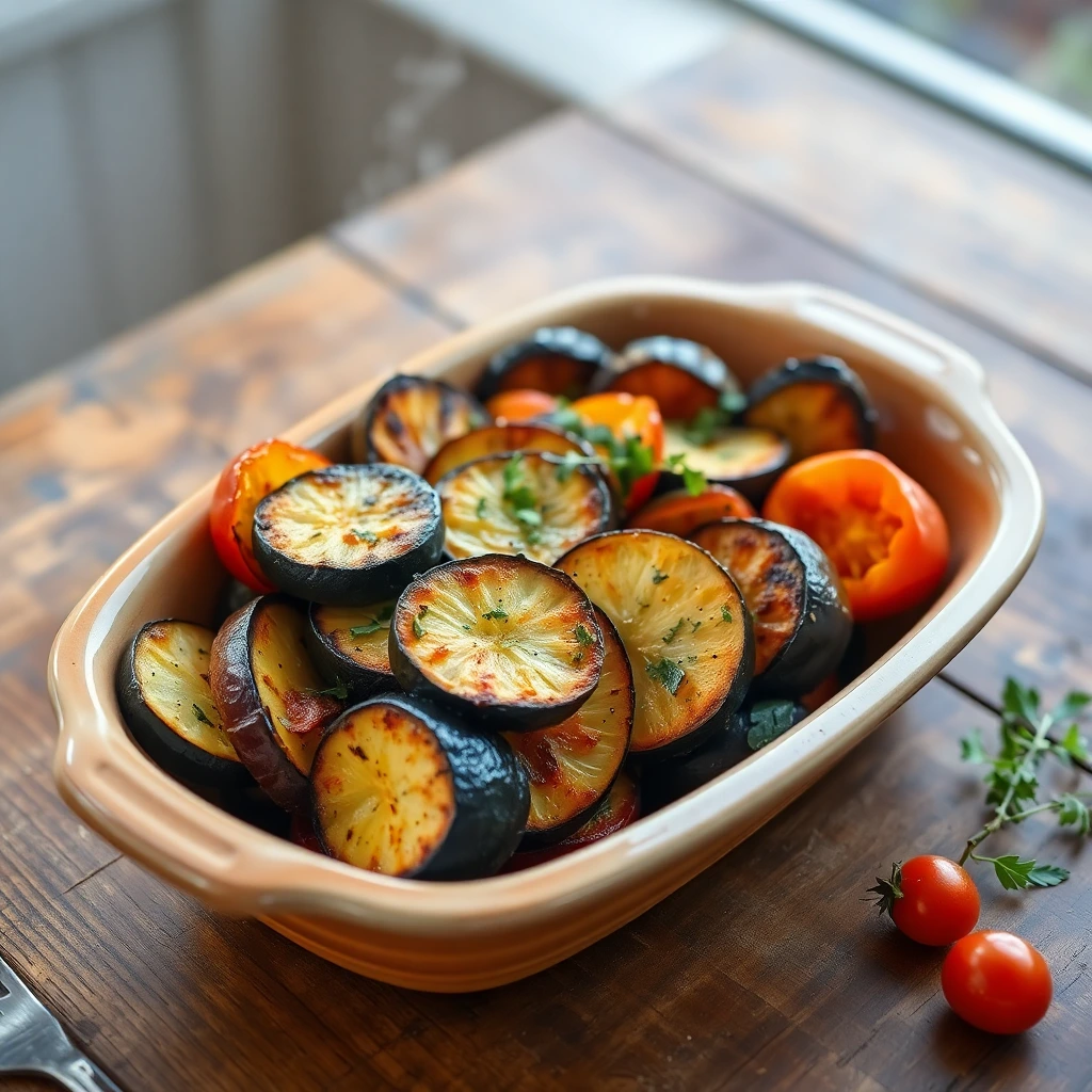 Légumes rôtis aux herbes de Provence