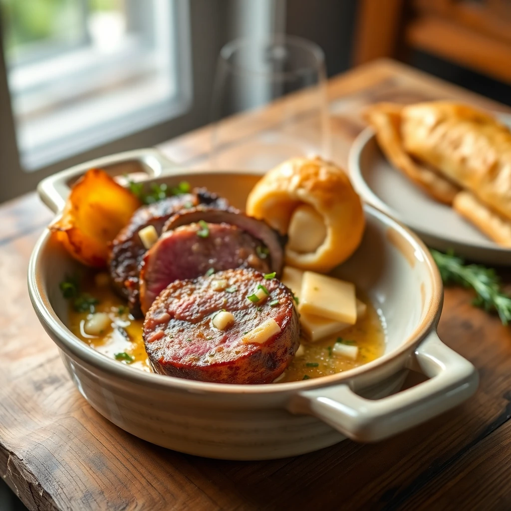 Magret de canard Ail & parmesan
