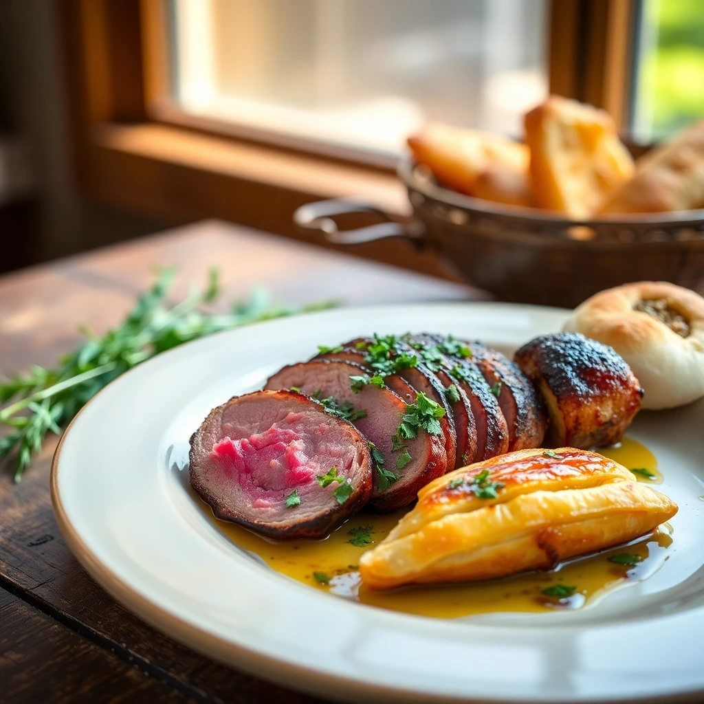 Magret de canard Chimichurri
