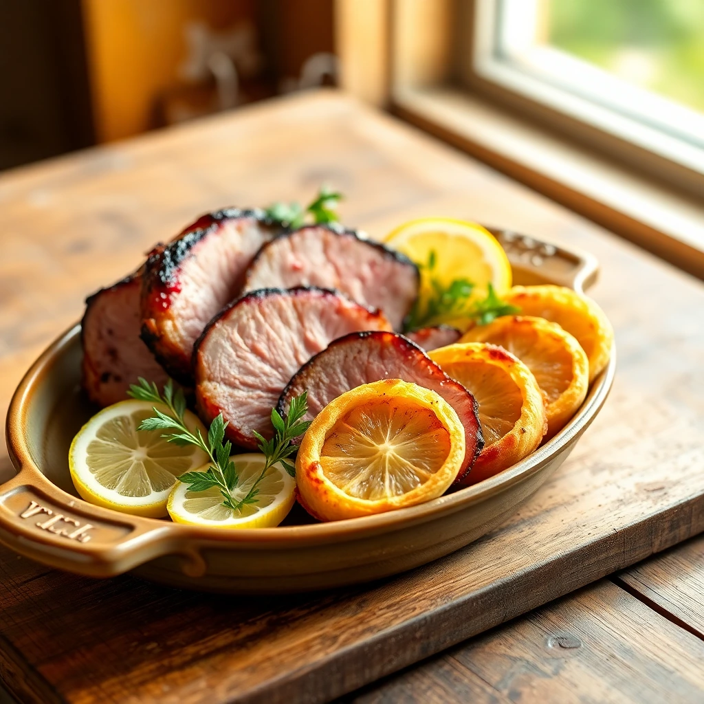 Magret de canard Citron vert & coriandre