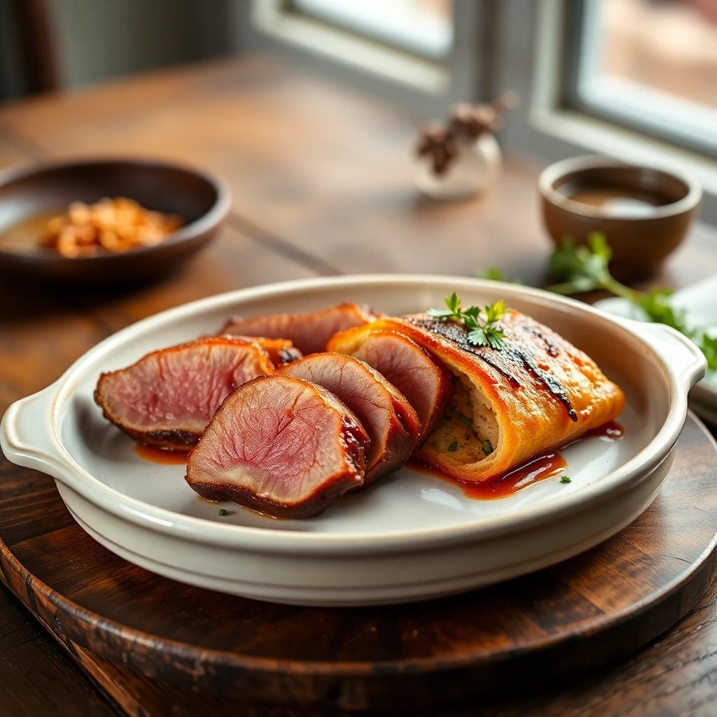 Magret de canard Coréen gochujang