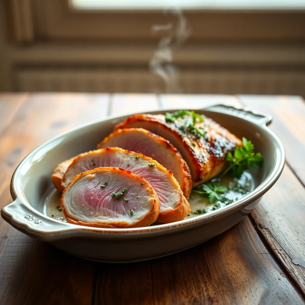 Magret de canard Pesto