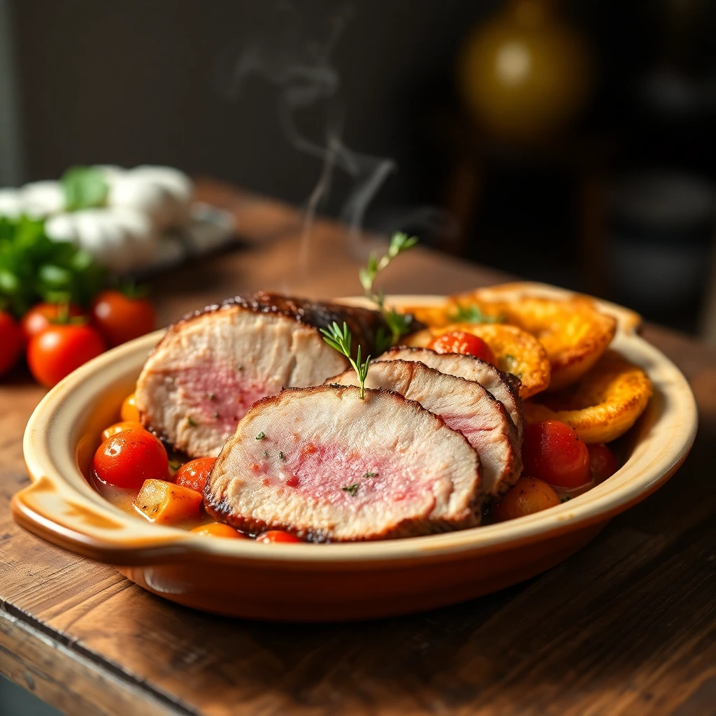 Magret de canard Provençal