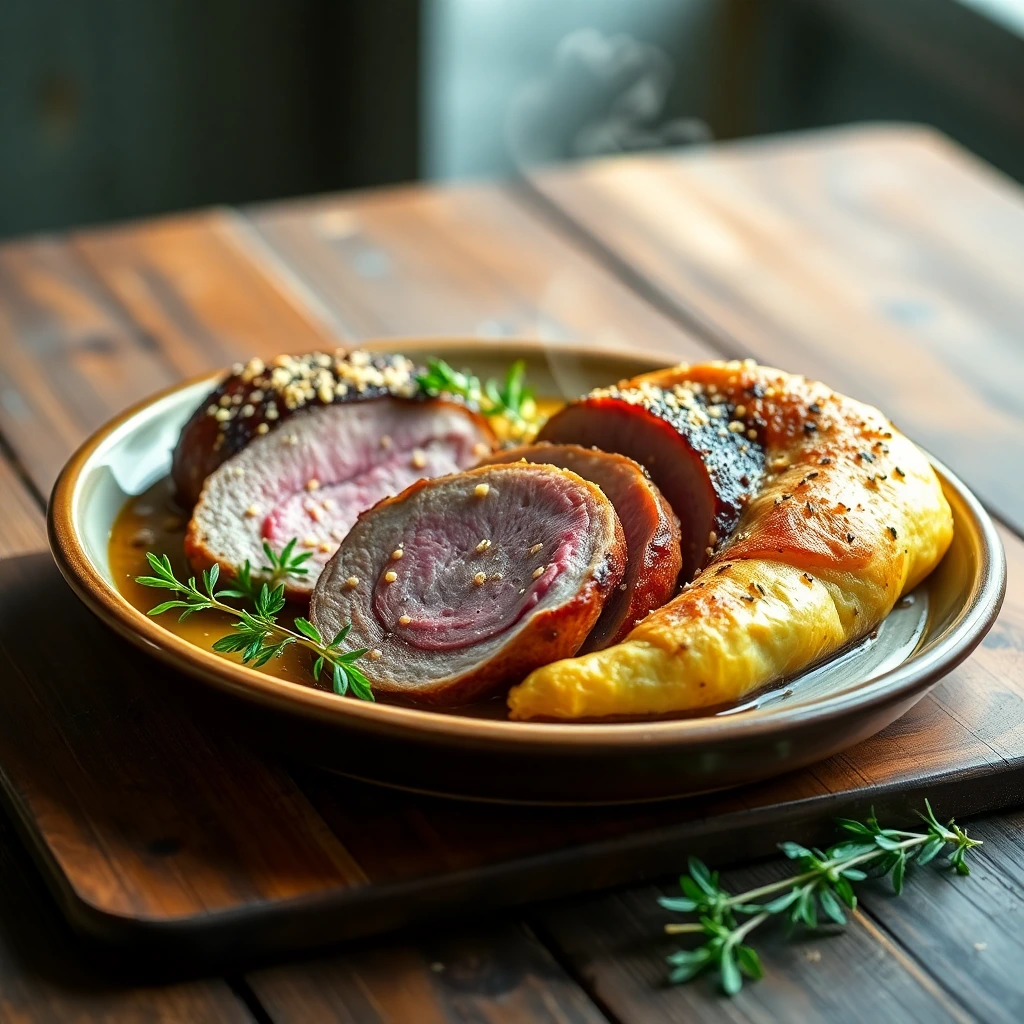Magret de canard Sésame-soja