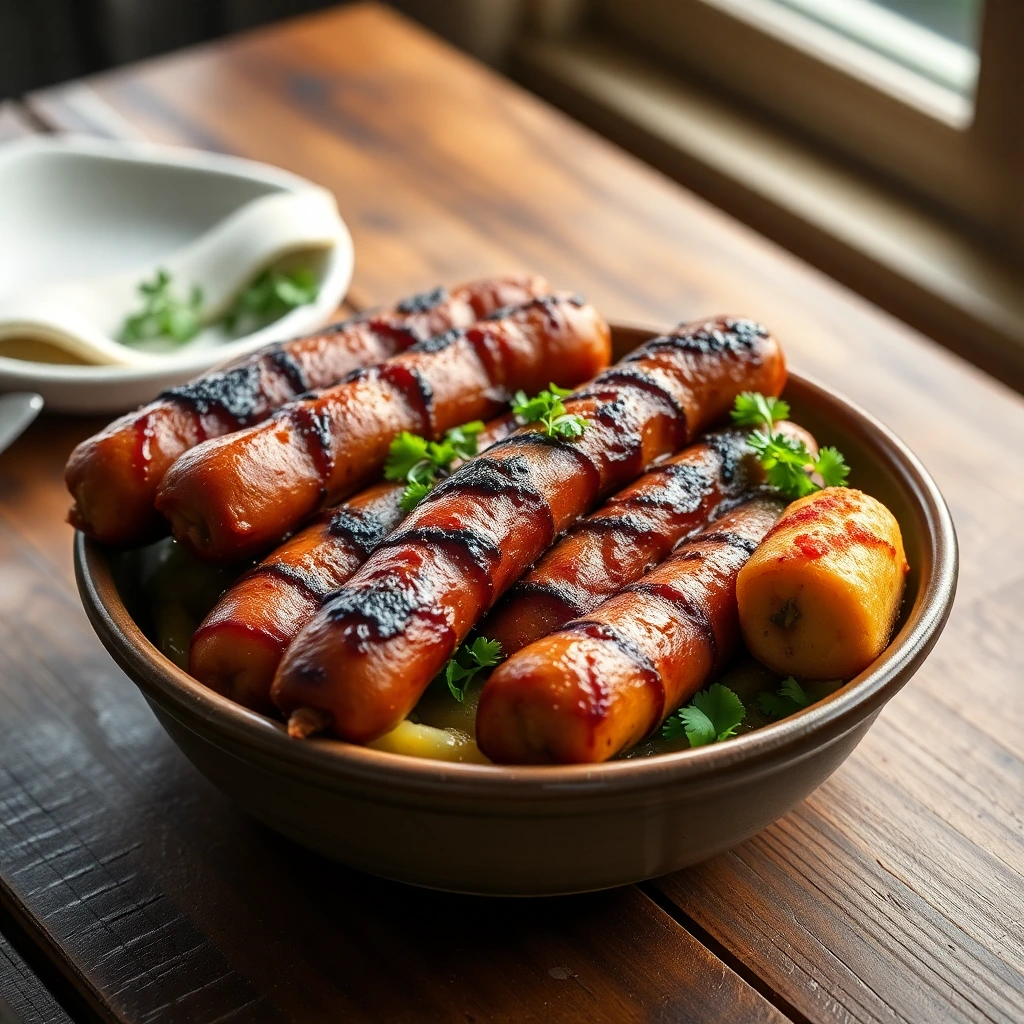 Merguez Coréen gochujang