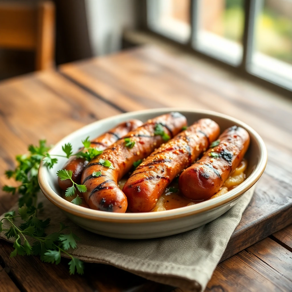 Merguez Miel-moutarde