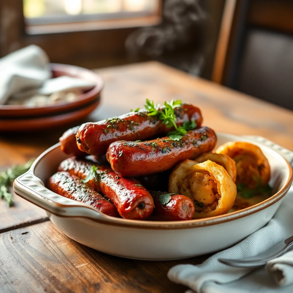 Merguez Romarin-ail