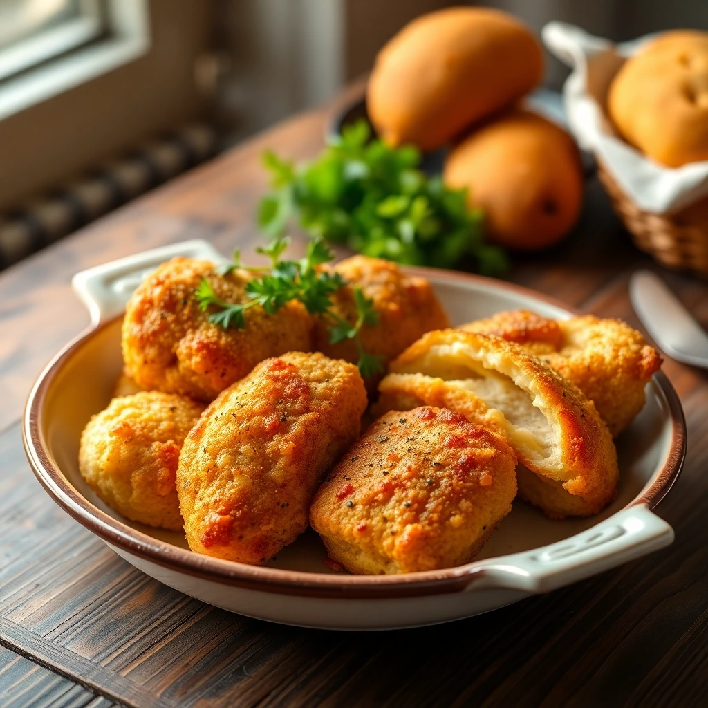 Nuggets de poulet maison Balsamique-miel