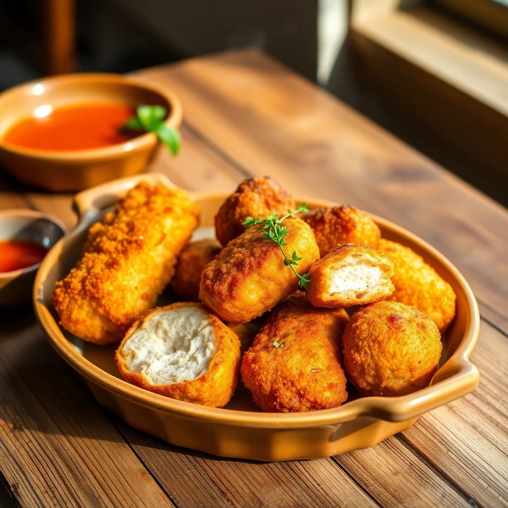 Nuggets de poulet maison Buffalo