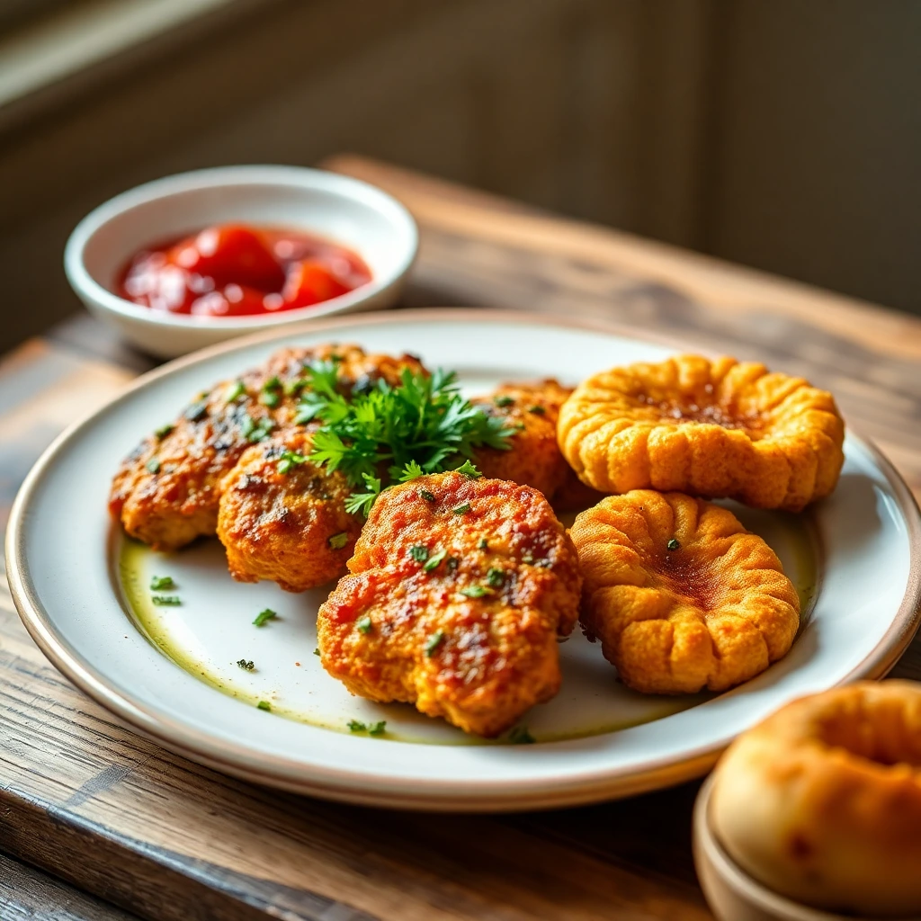 Nuggets de poulet maison Chimichurri