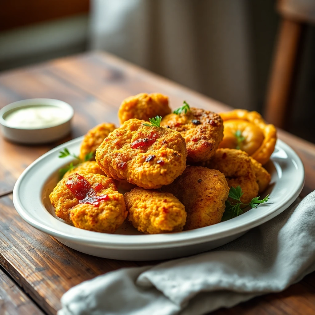 Nuggets de poulet maison Gingembre-soja