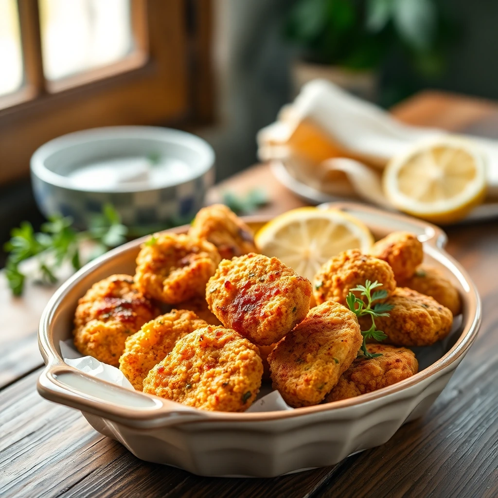 Nuggets de poulet maison Piri-piri