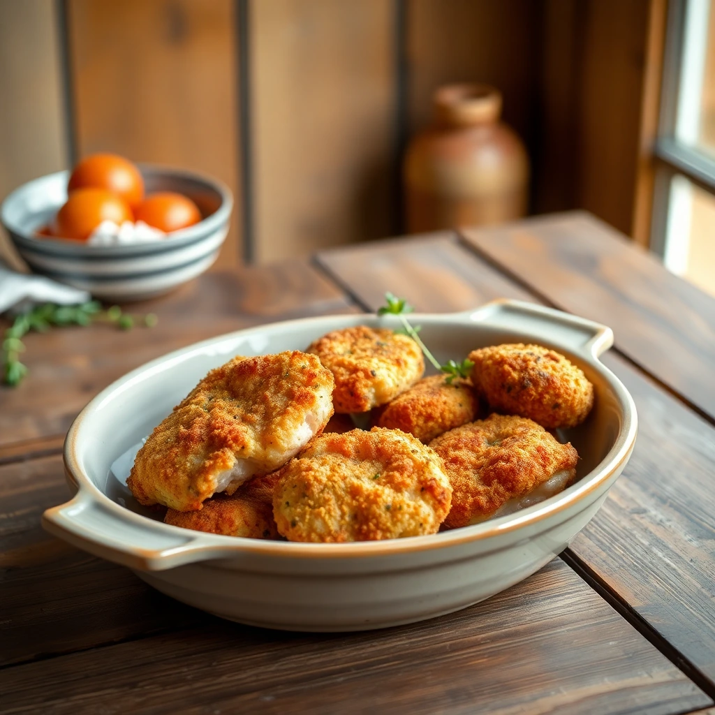 Nuggets de poulet maison Provençal