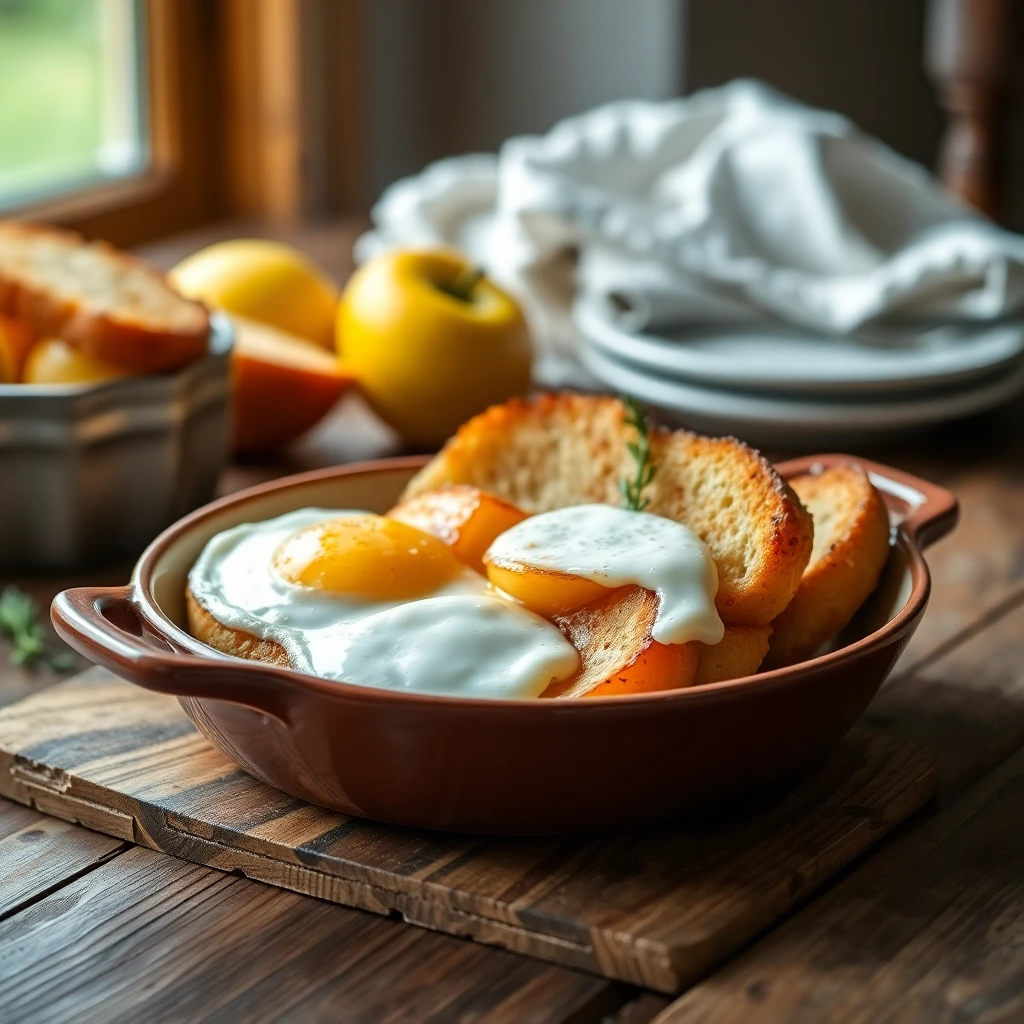 Pain perdu Pommes-cannelle