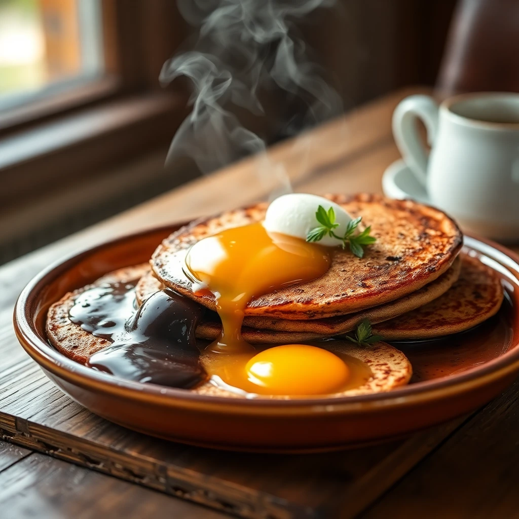 Pancakes Chocolat noir