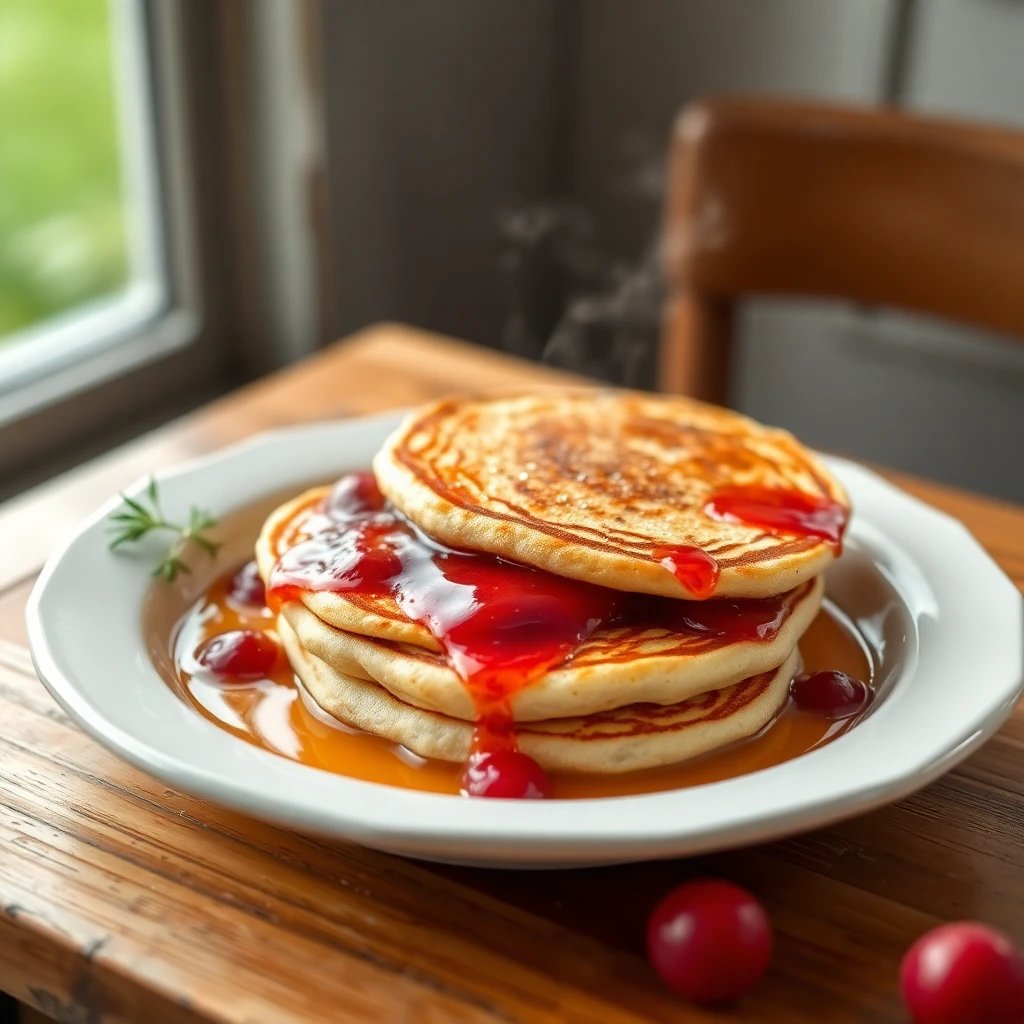 Pancakes Fruits rouges