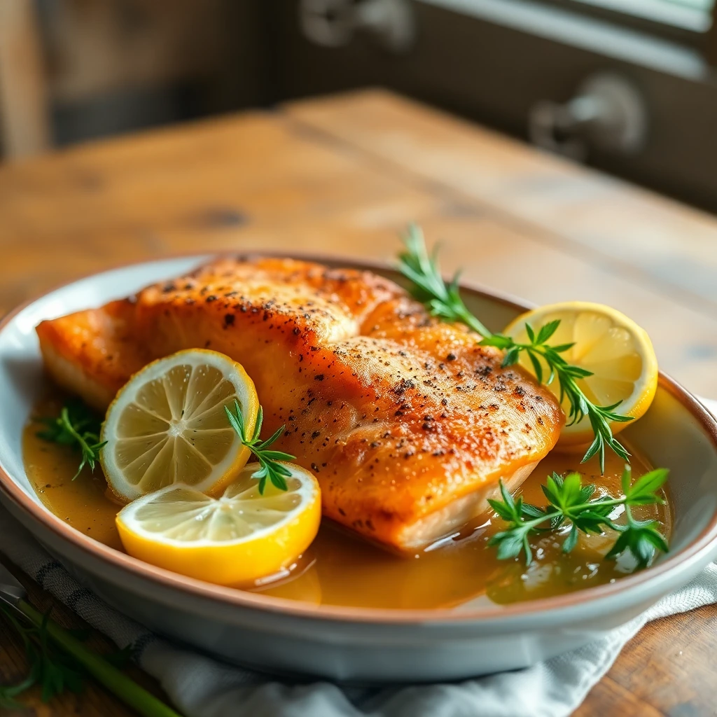 Pavé de saumon Citron & herbes