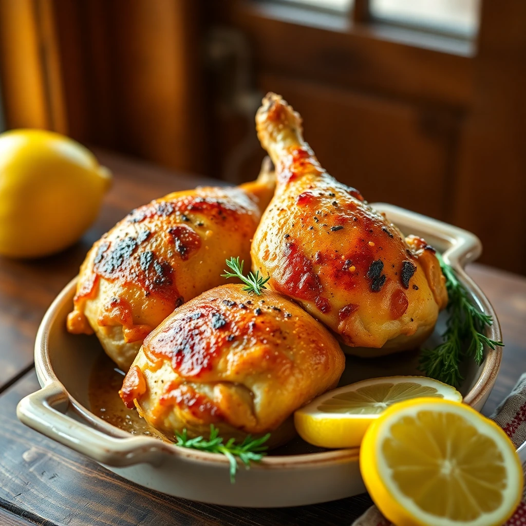 Pilons de poulet Citron-poivre