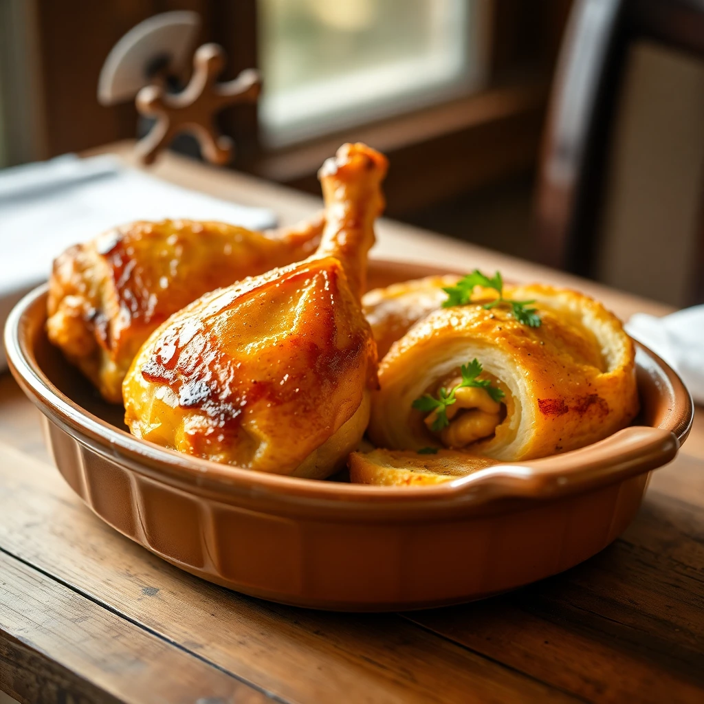 Pilons de poulet Miel-moutarde