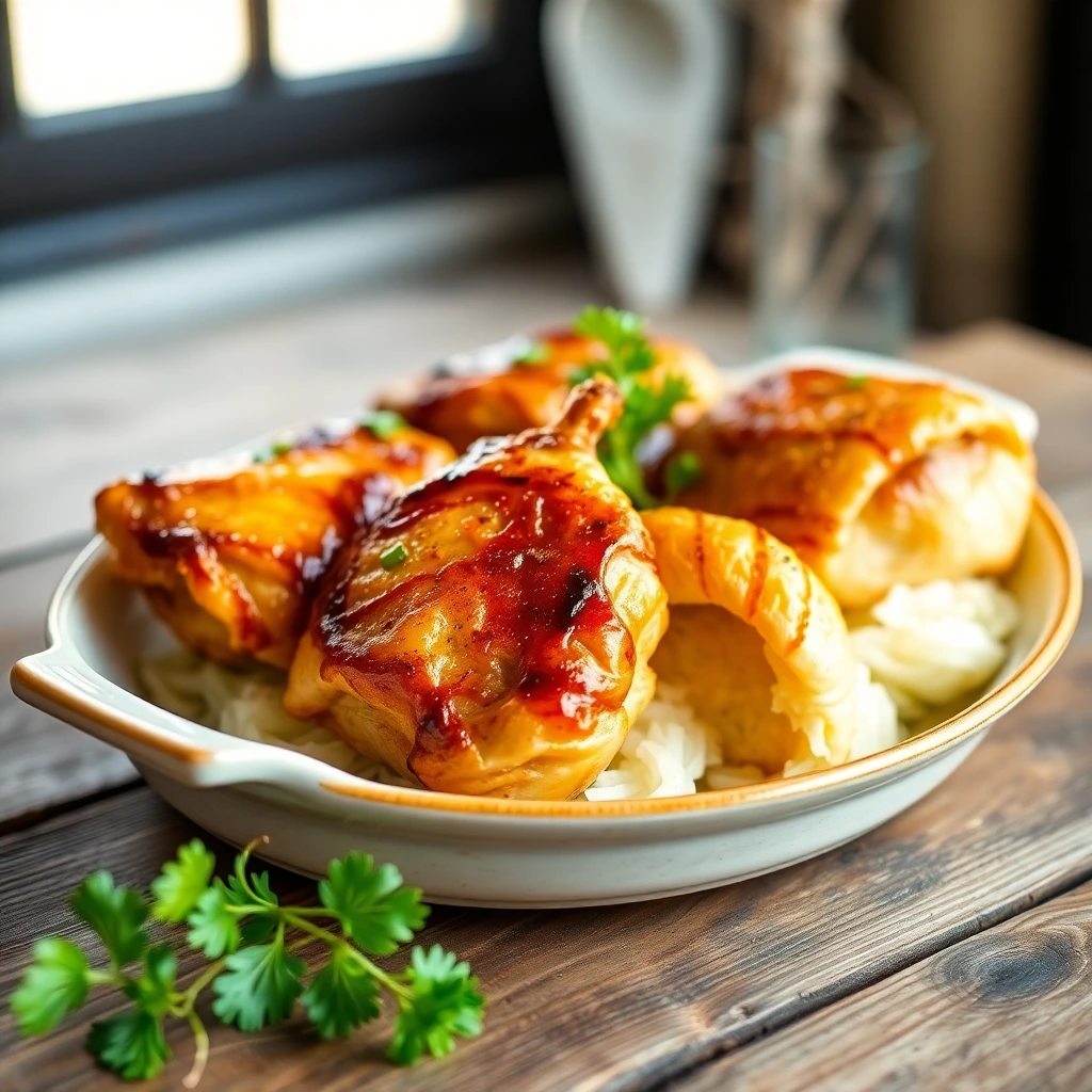 Pilons de poulet Teriyaki