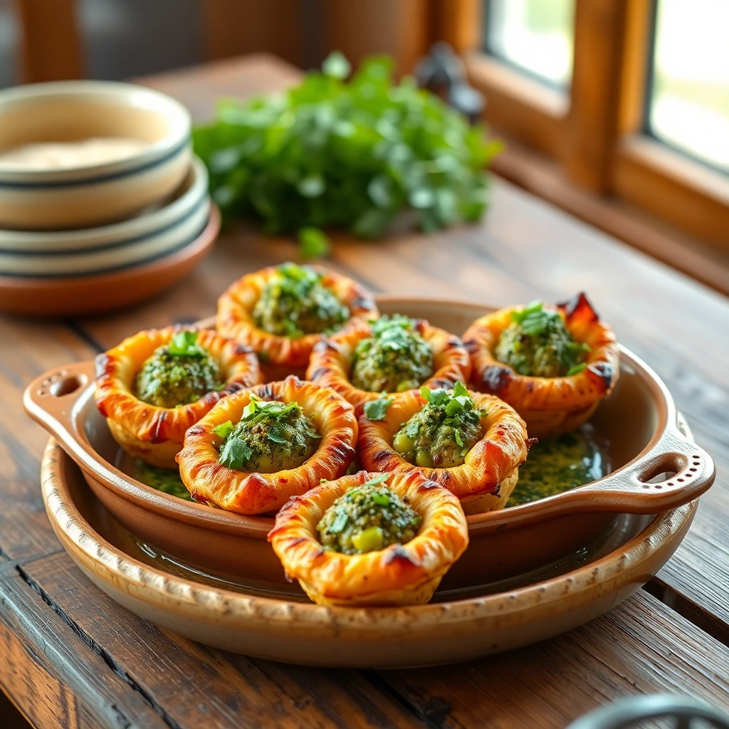 Pois chiches croustillants Chimichurri