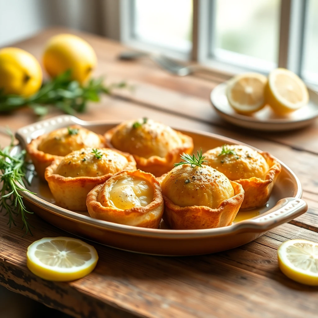 Pois chiches croustillants Citron & herbes