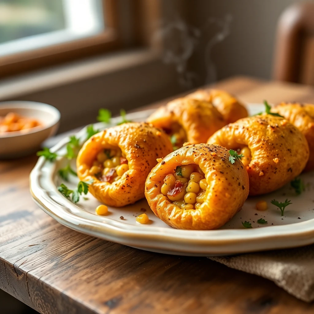 Pois chiches croustillants Tandoori