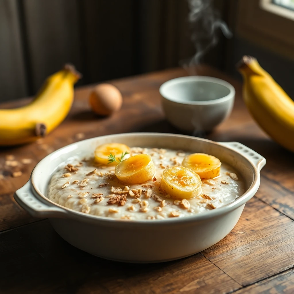 Porridge cuit Banane