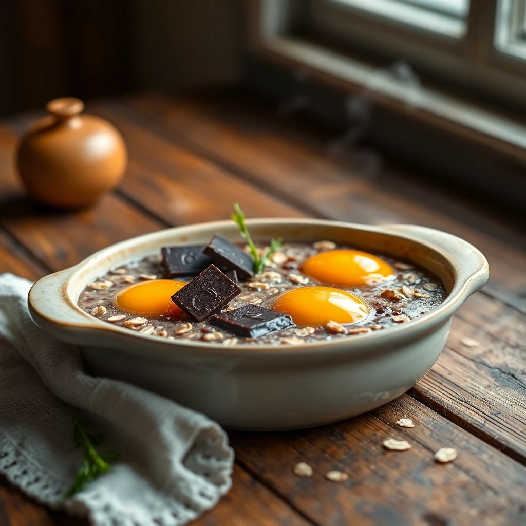 Porridge cuit Chocolat noir