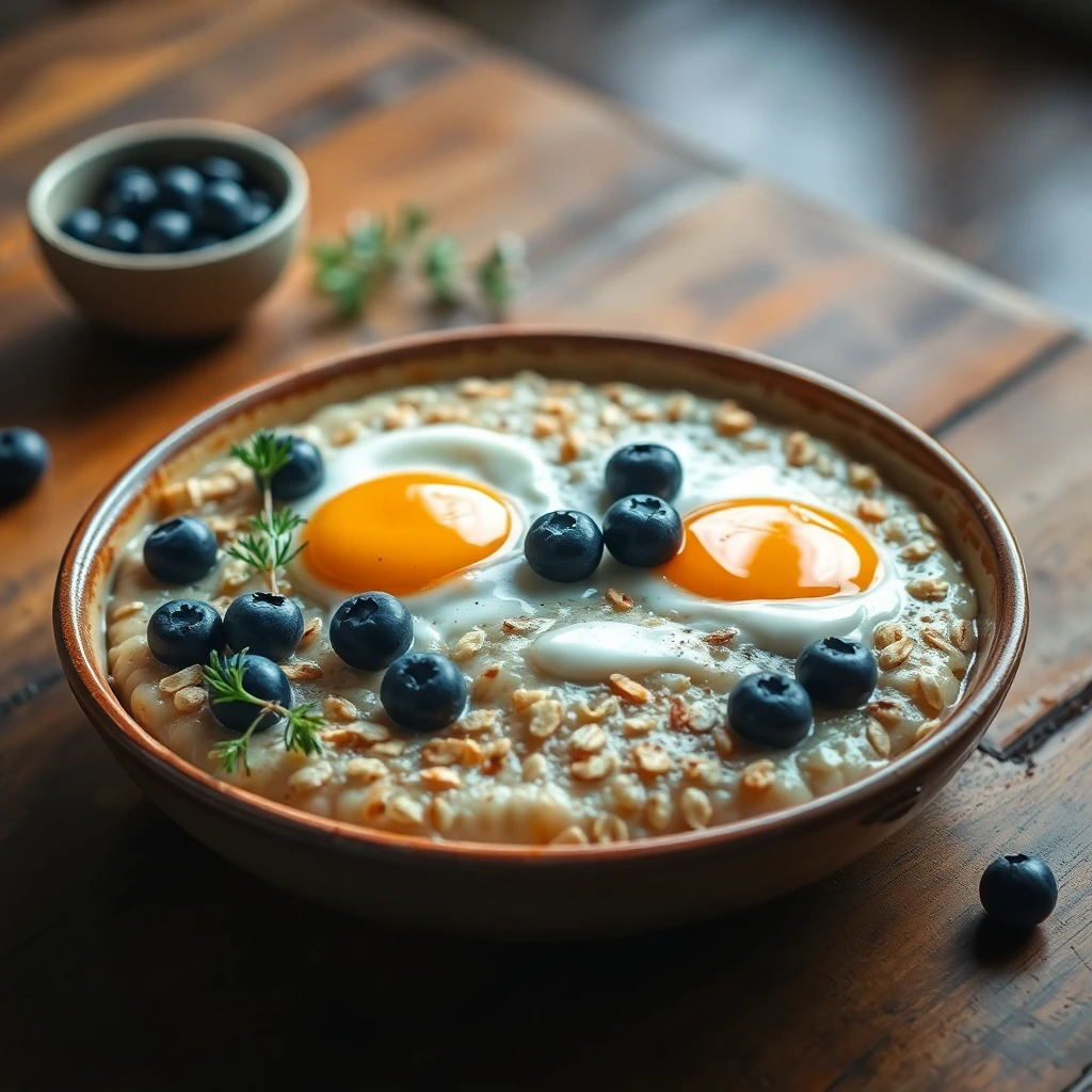 Porridge cuit Myrtilles
