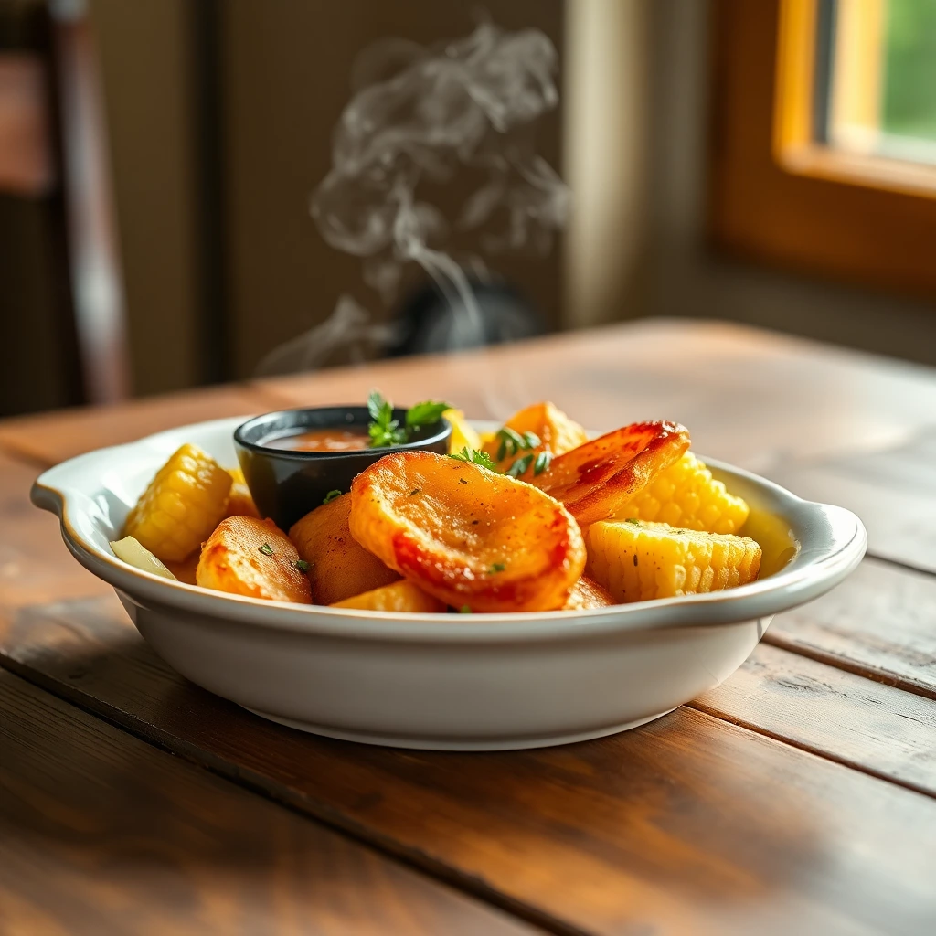 Potatoes / wedges BBQ fumé