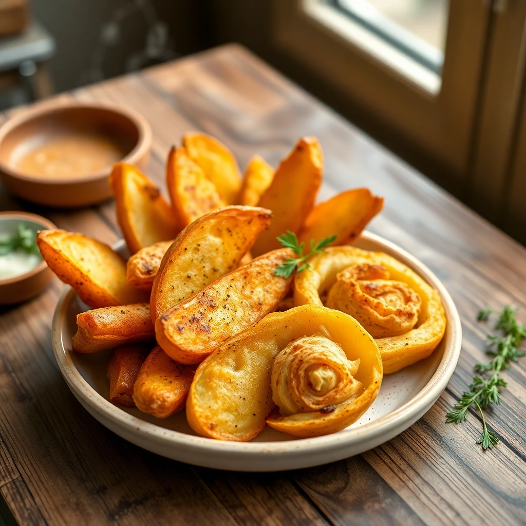 Potatoes / wedges Paprika fumé