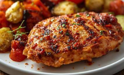 Blanc de poulet paprika
