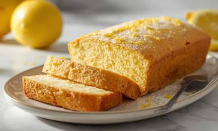Cake protéiné citron