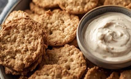 Crackers protéinés maison