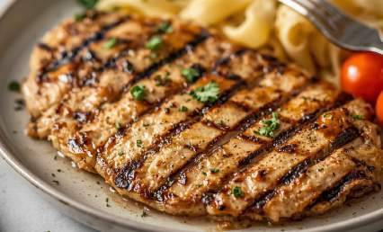 Escalope de dinde grillée