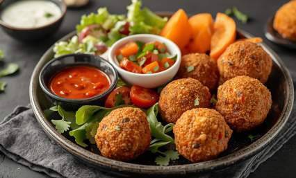 Falafels protéinés