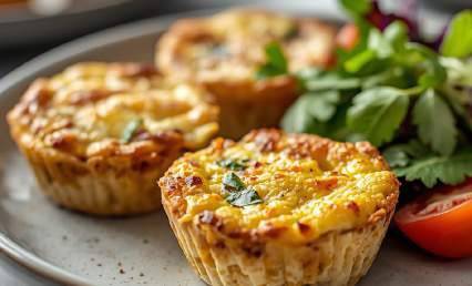 Mini quiches protéinées