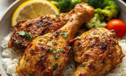 Poulet citron & ail