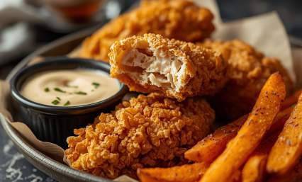 Poulet croustillant cornflakes