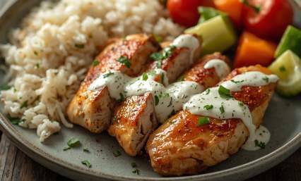 Poulet marinade fitness
