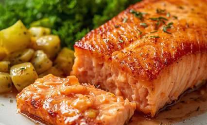 Saumon croustillant air fryer