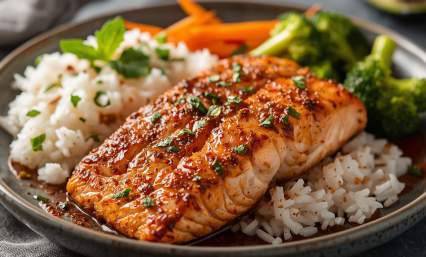 Saumon épices cajun