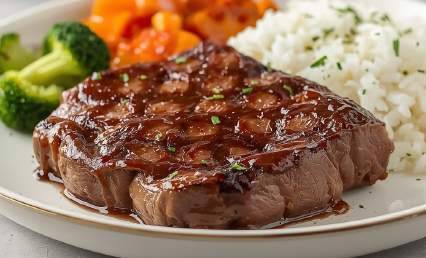 Steak haché air fryer