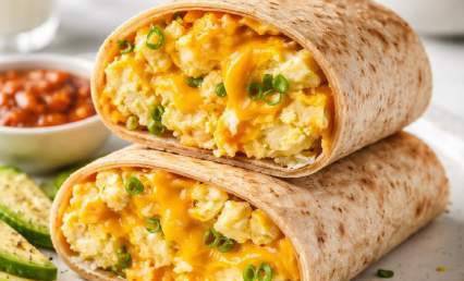 Wrap œufs & fromage