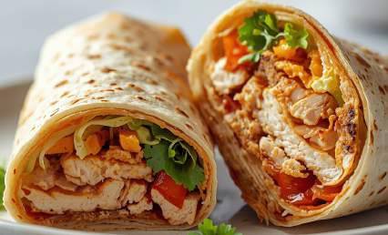 Wraps protéinés rapides