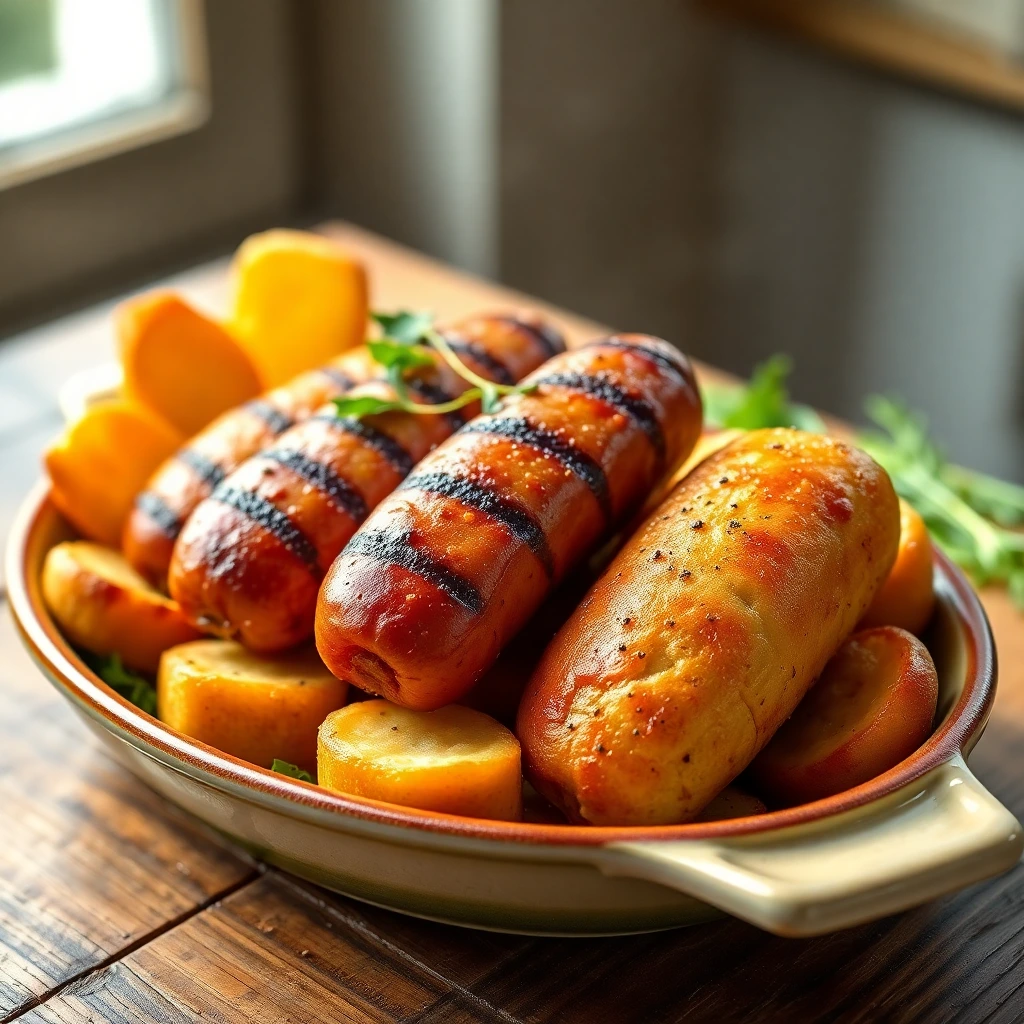 Saucisses Balsamique-miel