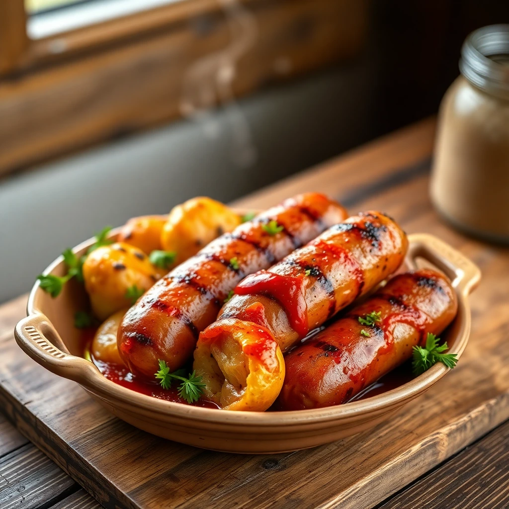Saucisses Buffalo