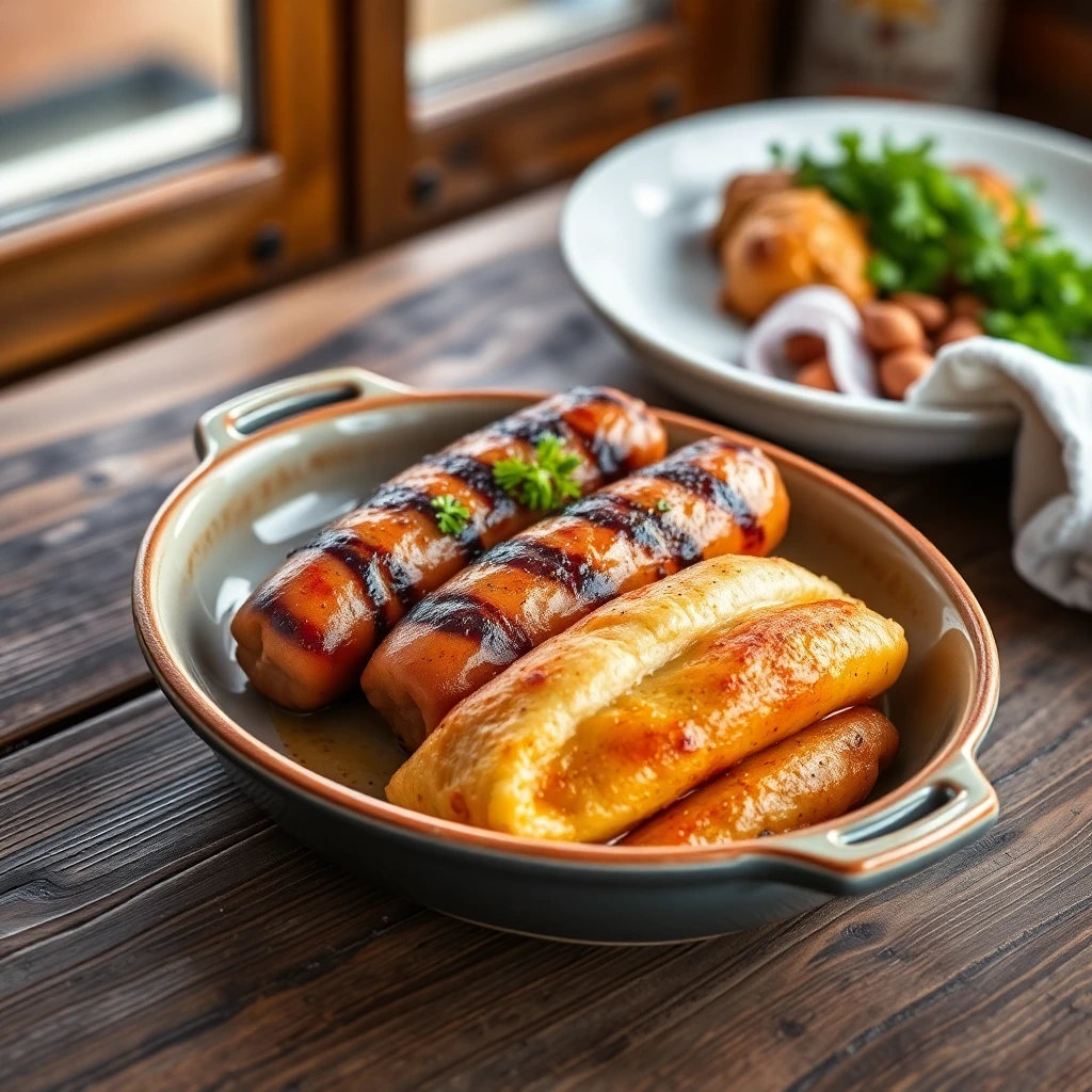 Saucisses Cajun épicé