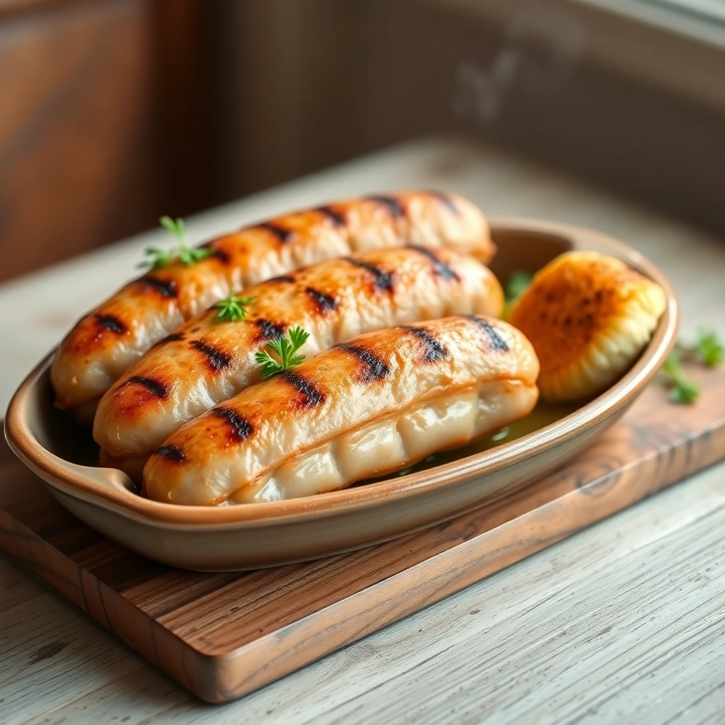 Saucisses Gingembre-soja